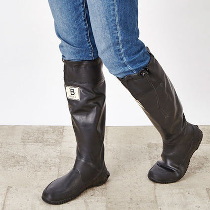 【限定色】日本野鳥の会 バードウオッチング長靴 boots Black ブーツ ブラック