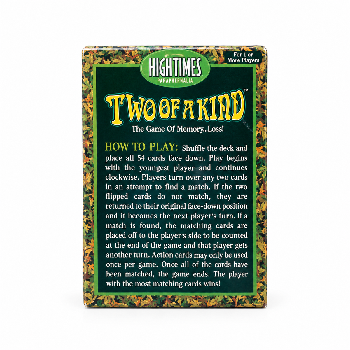 High Times ハイタイムス Two of a Kindトランプ