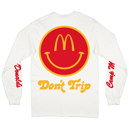 Free&Easy フリー&イージー Camp McDonalds Be Happy LS Tee ロングTシャツ
