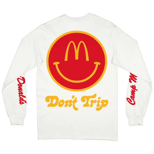 Free&Easy フリー&イージー Camp McDonalds Be Happy LS Tee ロングTシャツ