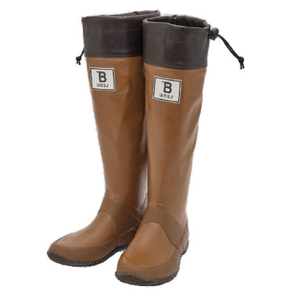 【限定色】日本野鳥の会 バードウオッチング長靴 boots Camel ブーツ キャメル