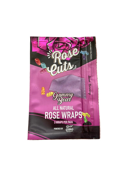 ★Rose Cuts ローズカット Purple/Pink Rose Wraps（3枚入） ブラント