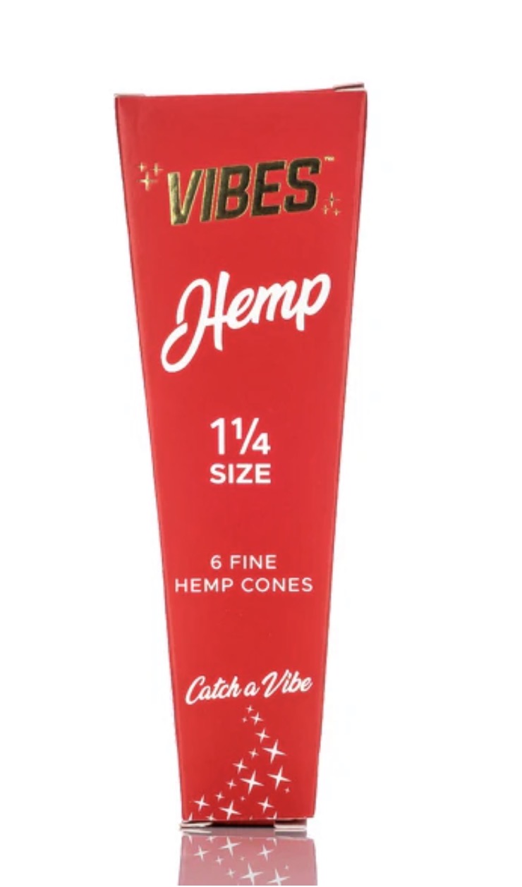 VIBESバイブス 1 1/4 Pre Rolled Cones (6本入り) プレロールコーンペーパー