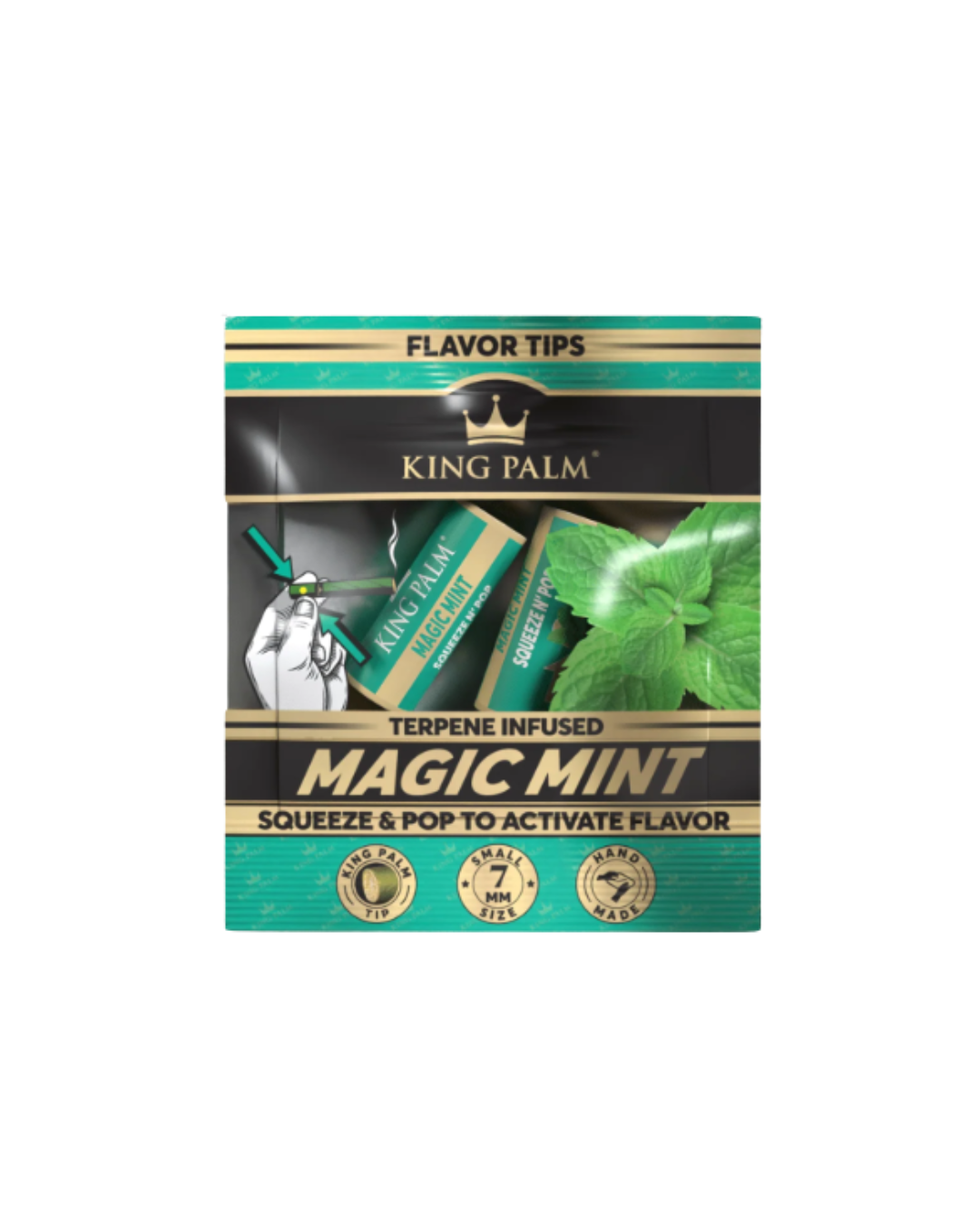KING PALM キングパーム FLAVORED TIPS 2パック (7MM)  カプセルフィルターチップ