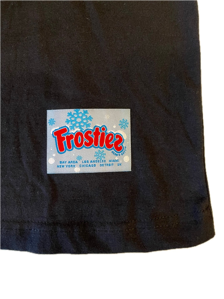FROSTIEZ フロスティーズ X SITW FROST FACE GRAPHIC T-SHIRT Tシャツ ブラック