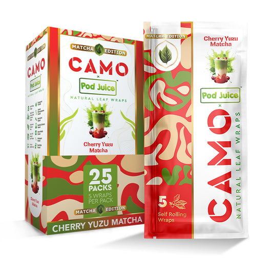 Afghan hemp アフガンヘンプ CAMO x Pod Juice Blunt Wraps ブラント