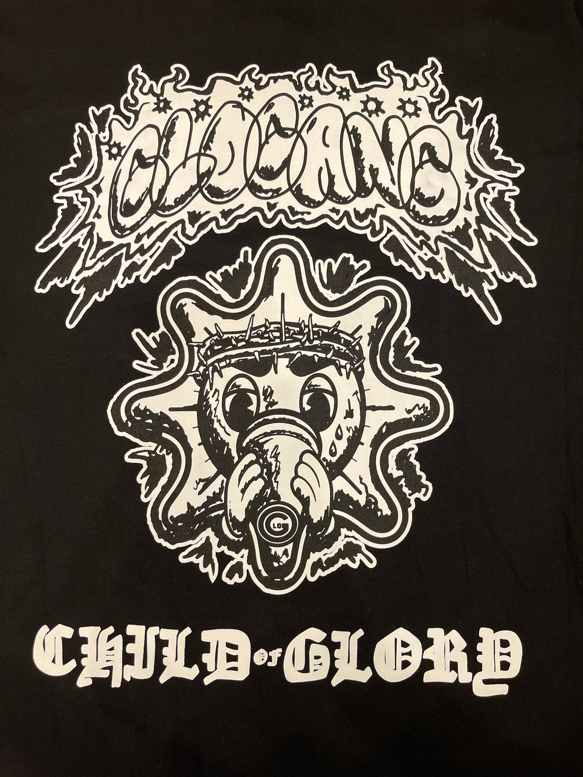 Glo Gang グロギャング Glo Burst Black T-Shirt Tシャツ