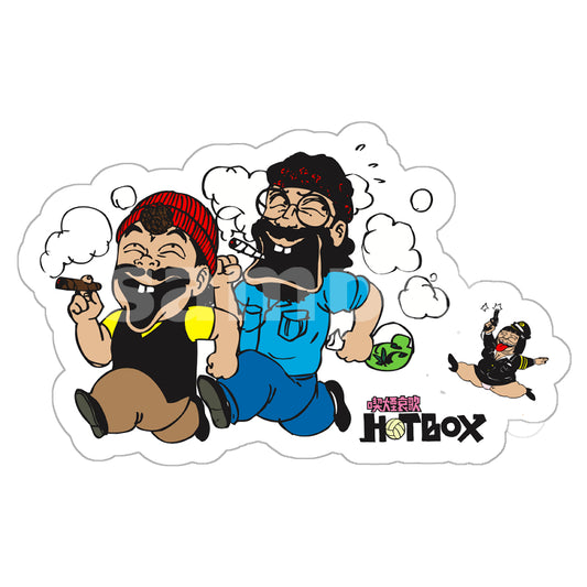 HOTBOX SESSIONS ホットボックスセッションズ "喫煙哀歌バレーボーイズ" ステッカー sticker