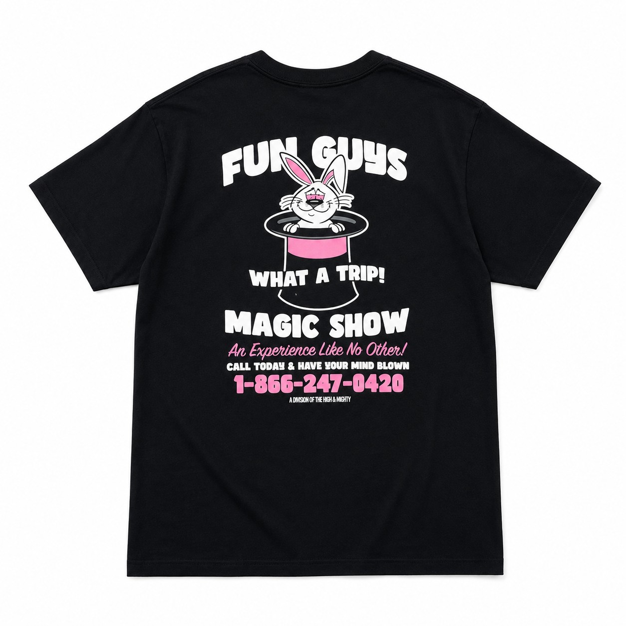 The High & Mighty ザハイアンドマイティー Its Magic Black T-Shirt  Tシャツ ブラック