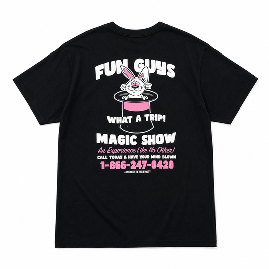 The High & Mighty ザハイアンドマイティー Its Magic Black T-Shirt  Tシャツ ブラック