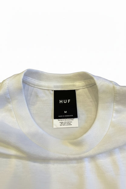 HUF ハフ Big Block White T-Shirt Tシャツ