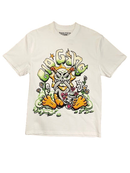 Glo Gang グロギャング Glorious Teddy White T-Shirt Tシャツ
