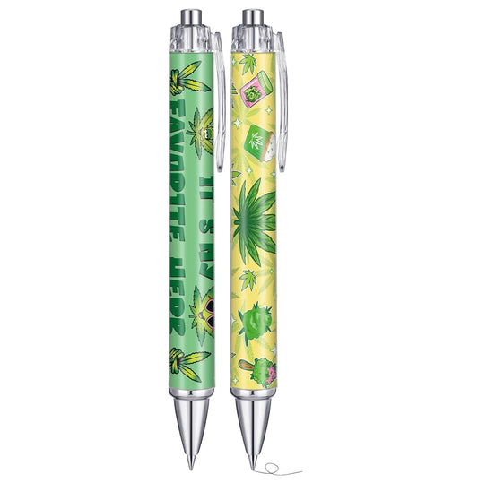 M○rijuana Leaf Ballpoint Pen リーフ柄ボールペン