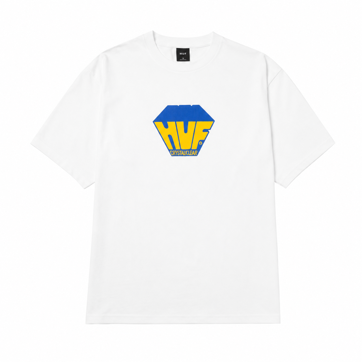 HUF ハフ Big Block White T-Shirt Tシャツ
