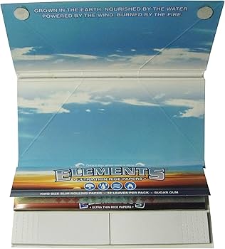 ELEMENTS エレメンツ Artesano Rice Papers king size ペーパー＋チップ＋トレー