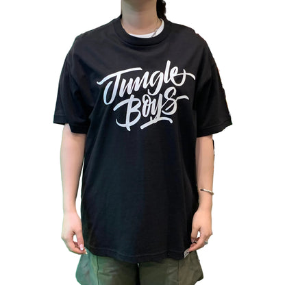 JUNGLE BOYS ジャングルボーイズ Stacked Tee (Black/White)