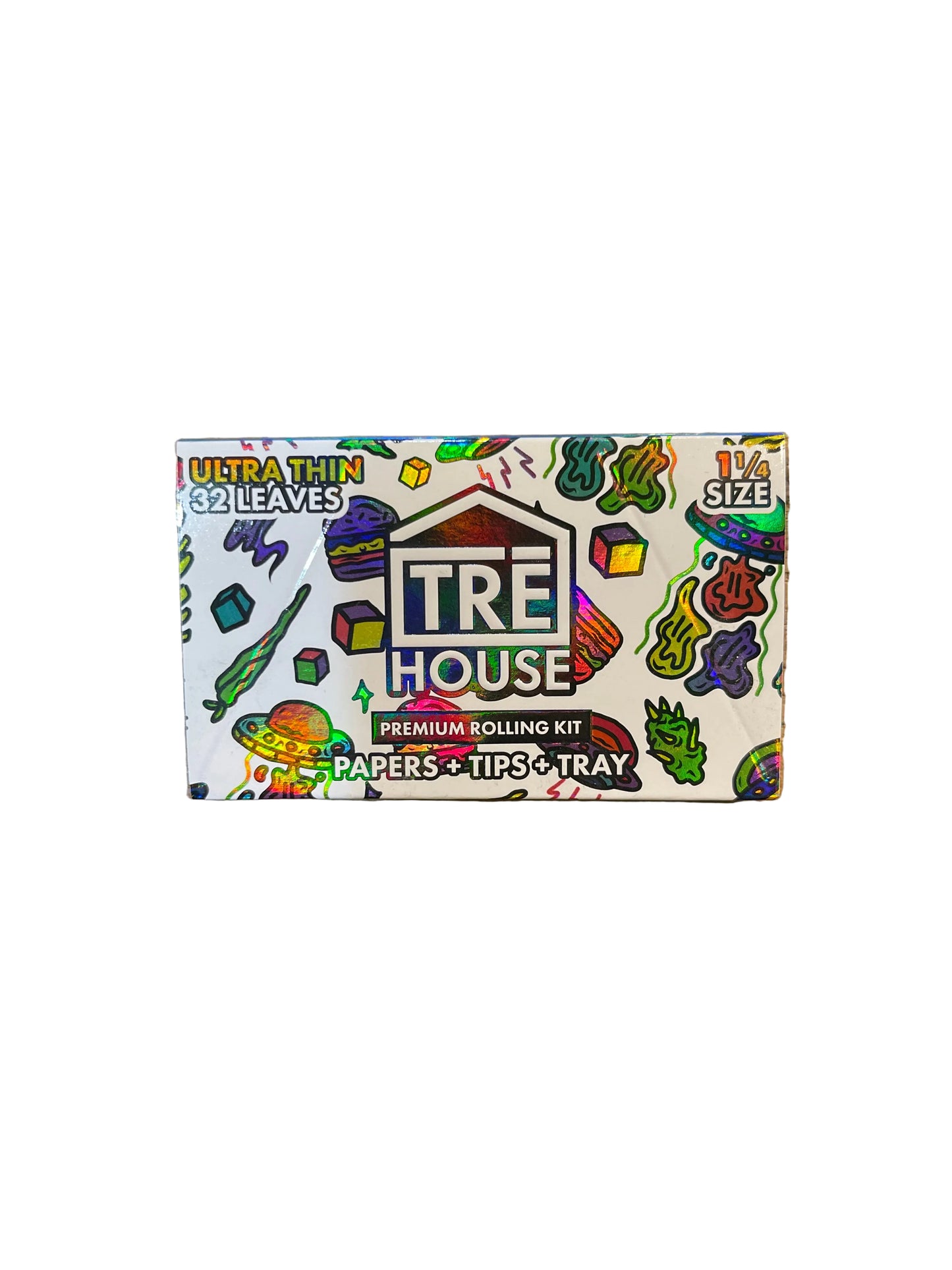 TREHouse トレハウス Premium Unbleached Rolling Papers + Tips Kit ペーパー+フィルター+トレイ