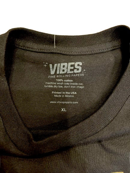 VIBES バイブス Logo T-shirts BLACK Tシャツ ブラック