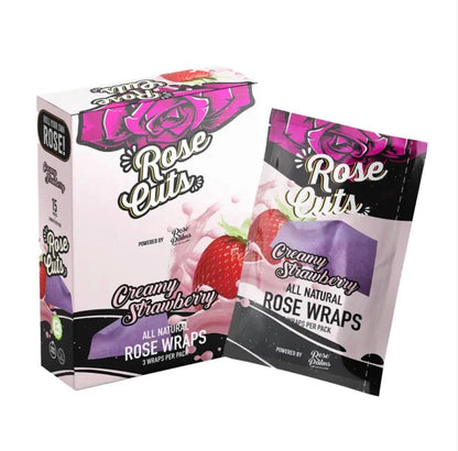 ★Rose Cuts ローズカット Purple/Pink Rose Wraps（3枚入） ブラント