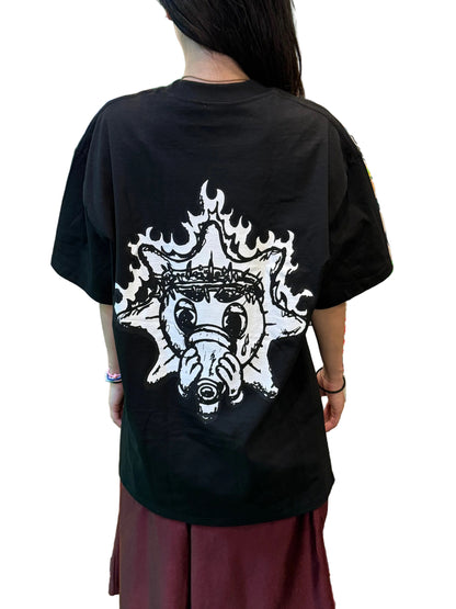 Glo Gang グロギャング Glo Burst Black T-Shirt Tシャツ