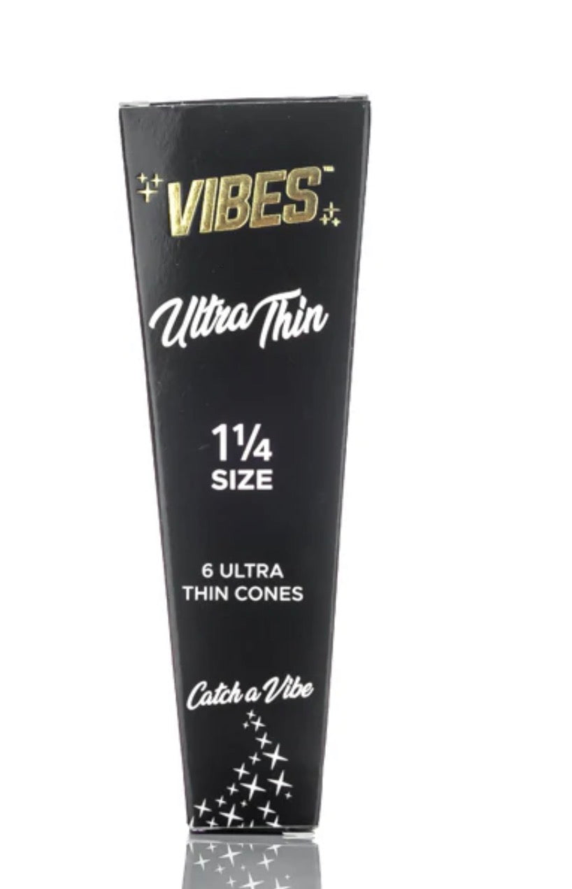VIBESバイブス 1 1/4 Pre Rolled Cones (6本入り) プレロールコーンペーパー