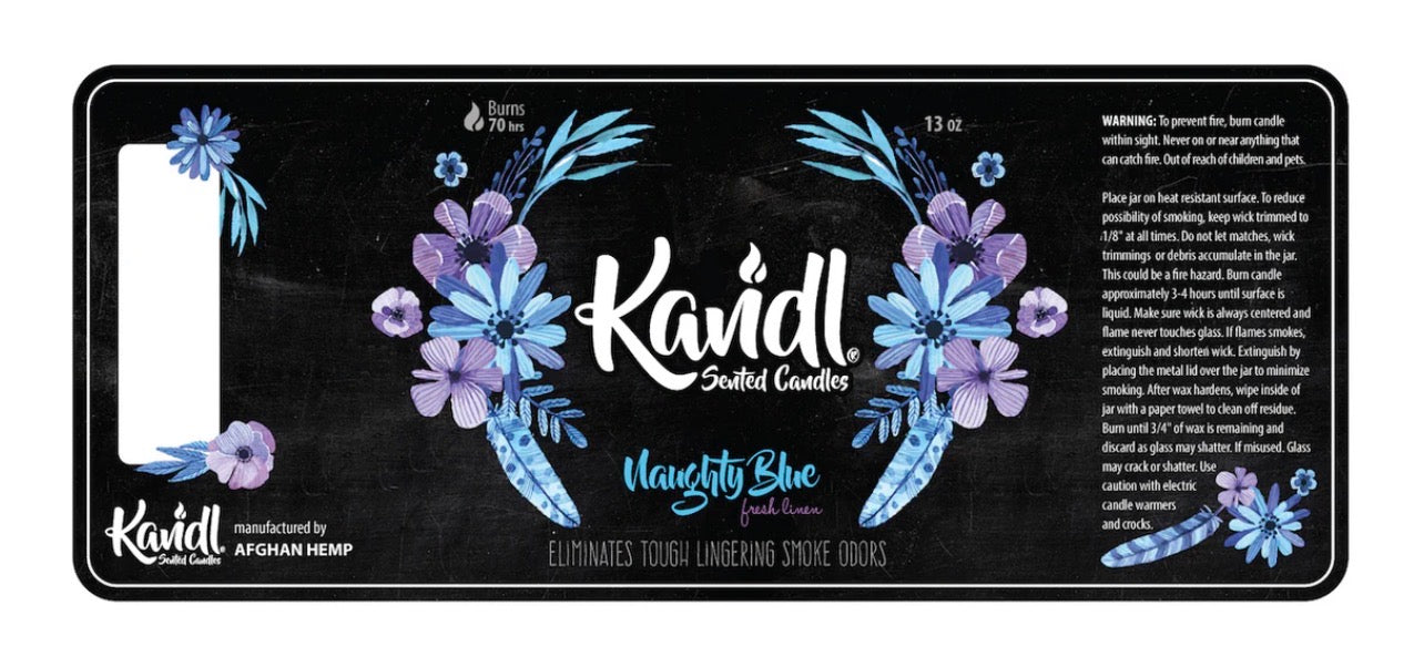 KANDL カンドル Get Rid of The Smoke Odors With Afghan Hemp Candles 消臭キャンドル