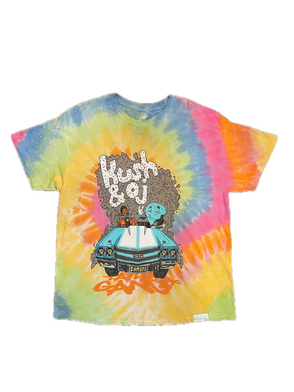 DIAMOND SUPPLY Co X Taylor Gang ダイアモンドサプライxテイラーギャング We○d maps KUSH  TEE TieDye