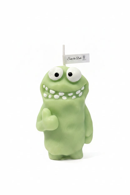 Handmade Funny Monster Shaped Smoke Free Scented Candle  消臭キャンドル