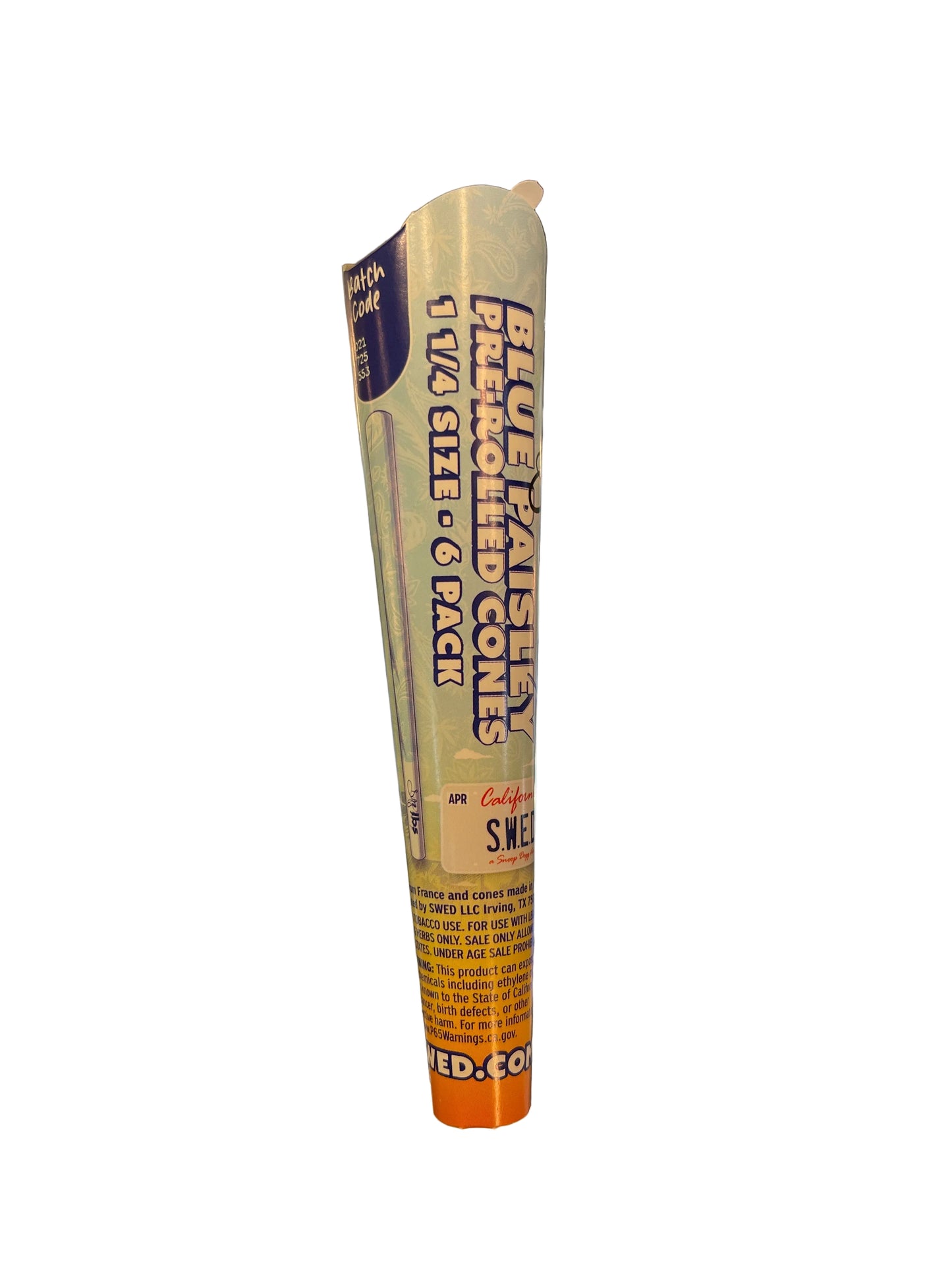 Dogg lbs ドッグエルビーエス Blue Paisley Pre-Rolled Cones 3/6本入り プレロールコーンペーパー