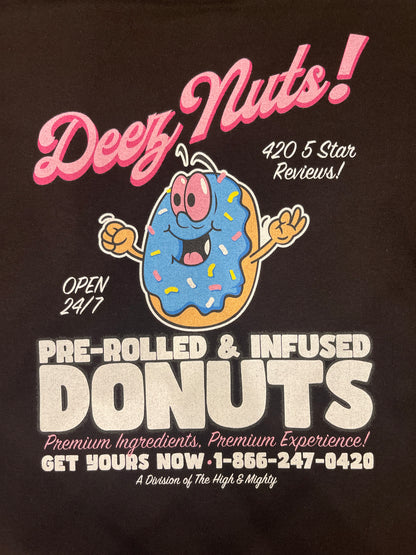 The High & Mighty ザハイアンドマイティー Deez Nuts Black T-Shirt Tシャツ ブラック