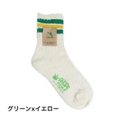 A HOPE HEMP  アホープヘンプ #HEMP HSX-100 (ヘンプソックス)
