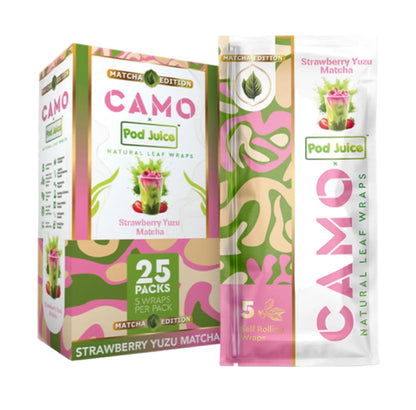 Afghan hemp アフガンヘンプ CAMO x Pod Juice Blunt Wraps ブラント