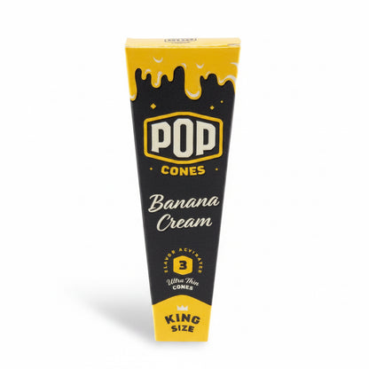 POP Cones ポップコーン papers unbleached king size プレロールコーン