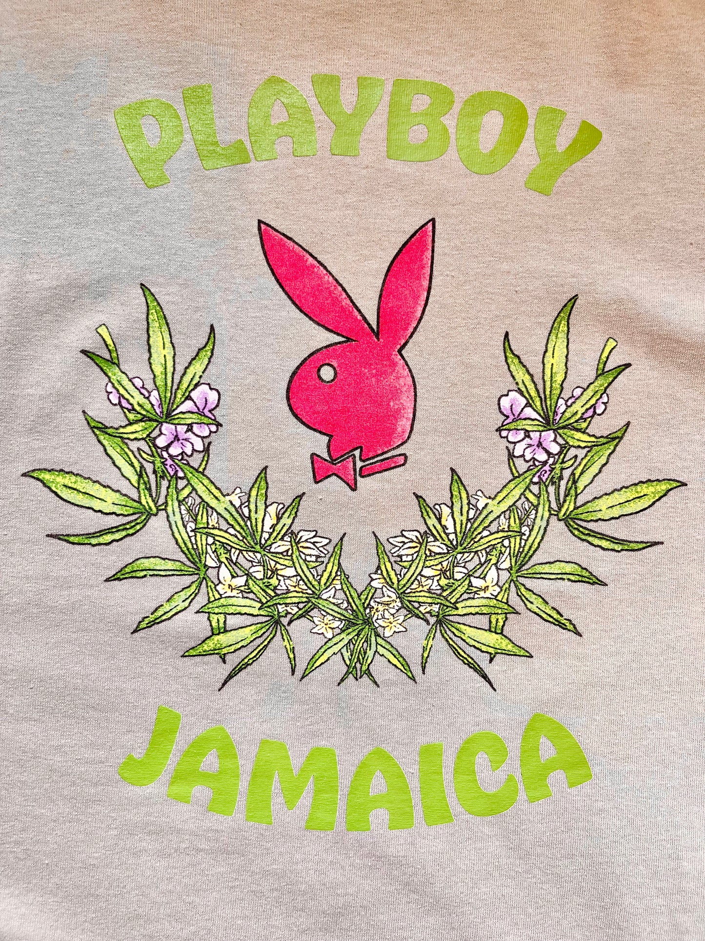 COLOR BARS カラーバーズx PLAY BOY プレイボーイ Jamaica Core Logo Tee Tシャツ サンド