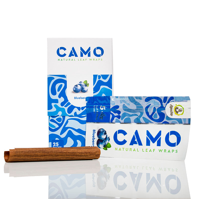 Afghan hemp アフガンヘンプ CAMO Natural Leaf Blunt Wraps ブラント