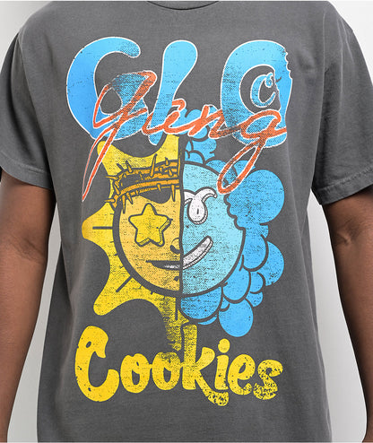Cookies クッキーズ x Glo Gang グロギャング Sun Bite Grey T-Shirt Tシャツ