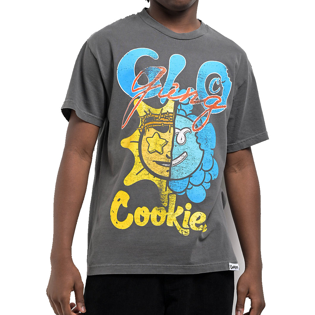 Cookies クッキーズ x Glo Gang グロギャング Sun Bite Grey T-Shirt Tシャツ