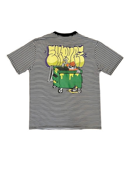 Empyre エンパイア Bad Cat Black & White Knit T-Shirt Tシャツ ブラック