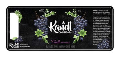 KANDL カンドル Get Rid of The Smoke Odors With Afghan Hemp Candles 消臭キャンドル