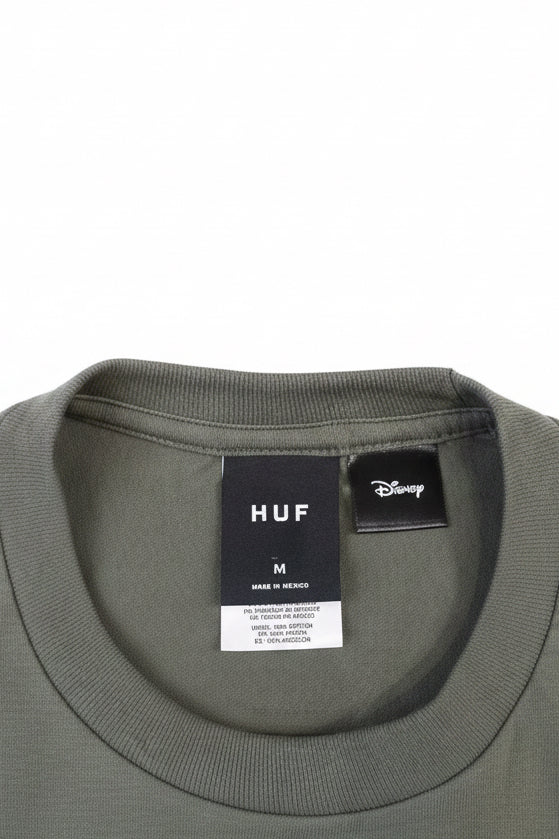 Disney x HUF ディズニーxハフ Mickey Mouse Airbrush Green T-Shirt Tシャツ