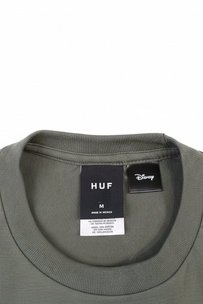 Disney x HUF ディズニーxハフ Mickey Mouse Airbrush Green T-Shirt Tシャツ