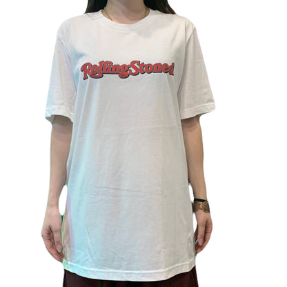 Rolling Stone ローリングストーンOfficial Logo T-SHIRT White Tシャツ ホワイト