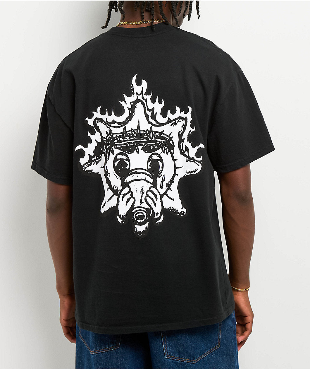Glo Gang グロギャング Glo Burst Black T-Shirt Tシャツ
