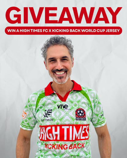 High Times FC x Kicking Back  ハイタイムスxキッキングバック World Cup Jersey シャツ