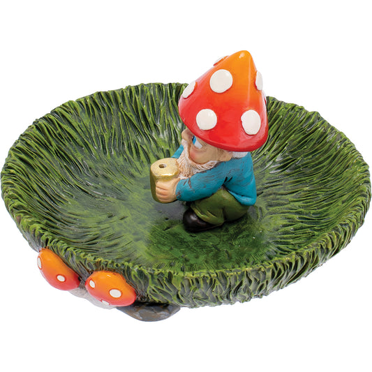 Fujima フジマ Magnetic Gnome in Grass Flat Incense Burner お香インセンス立て