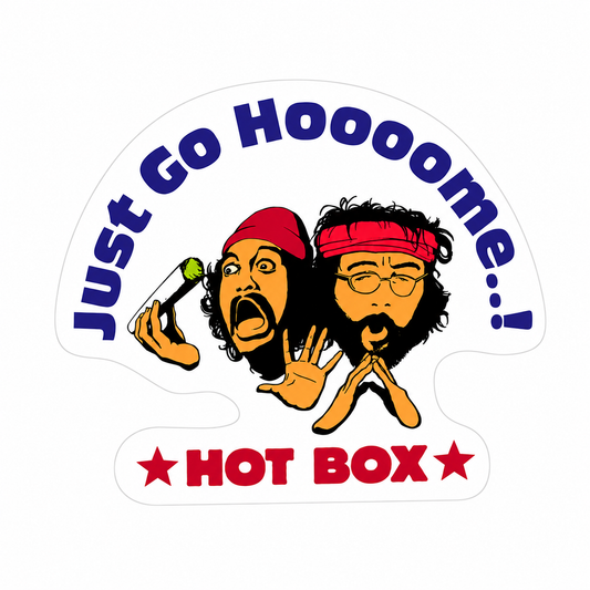 HOTBOX SESSIONS ホットボックスセッションズ "Just Go Hoooome..!" ステッカー sticker