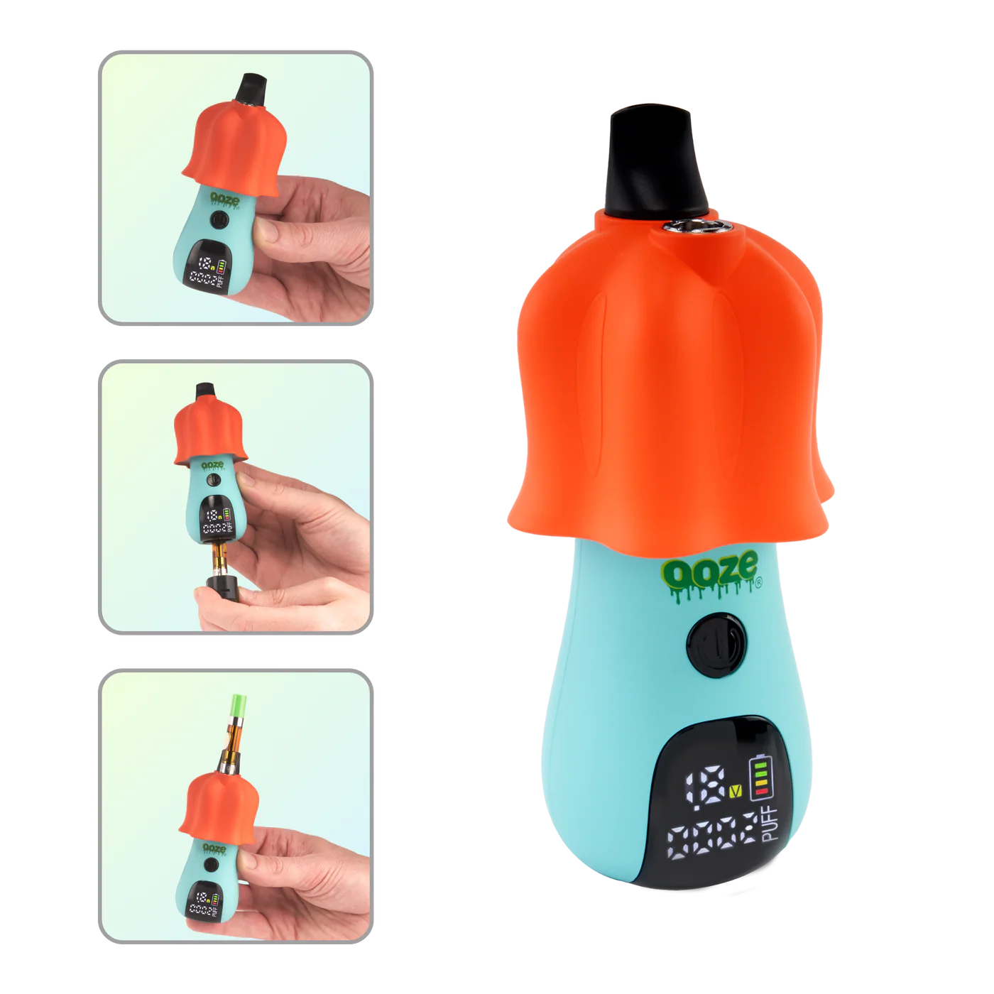 Ooze ウーズ Shroom Character Vape Battery 510バッテリー ベイプ