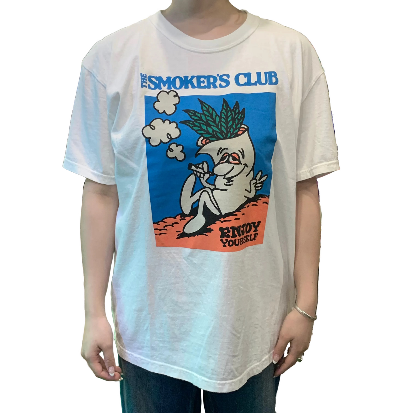 The smokers club ザスモーカーズクラブ「Enjoy Yourself Doobie Tee」 Tシャツ