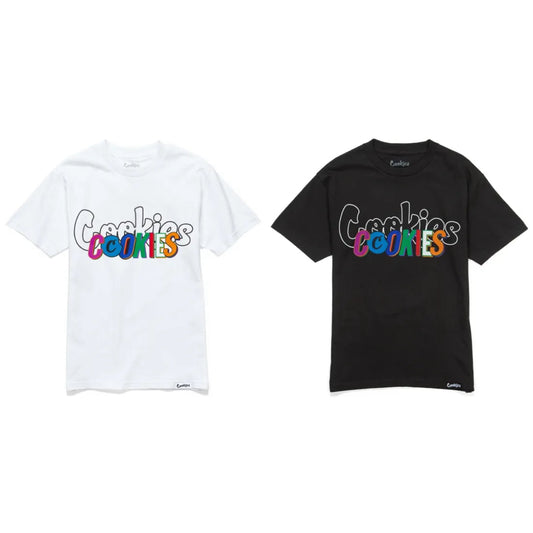 【SALE!!】Cookies クッキーズ ON THE BLOCK TEE Tシャツ ブラック/ホワイト