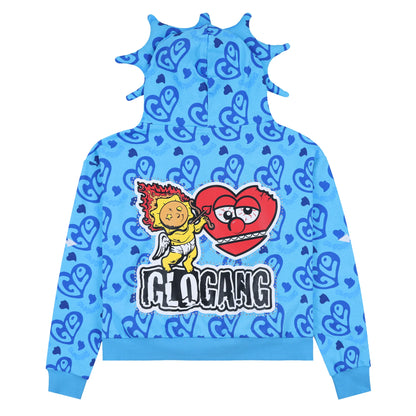 Glo Gang グロ・ギャング 
 I Heart Glo Full Zip Hoodie フーディ
